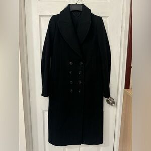 All Saint Double Breasted Blair Long Coat